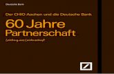 Deutsche Bank · haben nicht mehr nur die Springreiter eine einzigartige Kulisse beim CHIO Aachen, sondern auch die Dressur - reiter. 5.000 Zuschauer finden Platz auf den überdachten