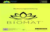 에치에스 오르곤 영문메뉴얼20161012tm...Rückseite der Orgone Biomat Rückseite des Steuergerätes KUNDENDIENST Deutschland, Österreich, Schweiz Biomat Shop Tel.: +49 (0)89