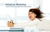 Influencer Marketing - Pharmastammtisch Bayernpharmastammtisch-bayern.de/fileadmin/downloads/2019-04...2019/04/08  · Influencer Marketing - Daten 16 32 4,6 11,4 Rund 30% (16 Mio.)