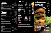 Cocktails PAViLLON BURGER...2020/02/13  · Alle Beef Burger werden ausschließlich mit 100 % Rinderhackfleisch zubereitet. Beef Burger - Classic Cheeseburger1,2 Rindfleisch, Tomatenscheibe,