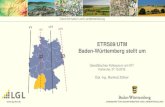 ETRS89/UTM Baden-Württemberg stellt um...Realisierung ETRS89/UTM – Baden-Württemberg stellt um Folie 12, Grundlagen Koordinatenreferenzsystem (CRS) DHDN / GK ETRS89 / UTM Geodätisches