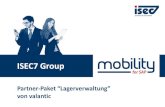 ISEC7 Group - EN - Mobility for SAP - Appetizer...ISEC7 MOBILITY FOR SAP Anforderungen: • ERP 6.0 EhP 3 • ISEC7 Mobility for SAP ERP Paket Preis: • 14.900 EUR Implementierung: