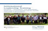 International Leadership Training · 2020-07-28 · motion von Innovation und Technologie (PIT) geht von der Betrachtung des nationalen ... 25.02.2011 Individuelle Praktika 15.11.