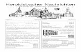 Heroldsbacher Nachrichten · 2020-07-03 · Nummer 27 Freitag, 03. Juli 2020 49. Jahrgang Heroldsbacher Nachrichten Amtsblatt der Gemeinde Heroldsbach e E Hospizvere Wir füfür uns
