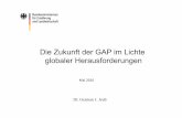 Die Zukunft der GAP im Lichte globaler Herausforderungenmedia.repro-mayr.de/00/656800.pdf · Market Access Agriculture Measures Technical Barriers to Trade Subsidies and Countervailing
