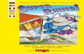 Super Rhino - Spielanleitung · Du darfst gleich noch ein zweites Dach platzieren. Es darf jedoch kein Dach mit Doppeldach-Symbol sein. ... In this very unlikely case you are the