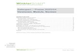 Safexpert Preise 2020/04 - Winkler GmbH · Safexpert Basic ohne CE-Leitfaden 765,00 190,00 495,00 130,00 215,00 40,00 . Safexpert – Preise 2020/04 Seite 6 / 12 Einfach. Sicher.