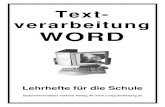 Text- verarbeitung WORD - computerbildung.de · 2010-03-18 · mit Word, Excel, Power-point und Internet (125 Seiten, A4) Turbo Pascal Sprach-beschreibung - geglie-derte und systemati-sche