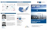 STEP NYC - BIHK · September - 2. Oktober 2015 New York City, USA STEP NYC Startup& Entrepreneur Program New York ... 29.9.2015 Strategieworkshop: Rechtliche Rahmenbedingungen Besuch