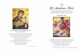 St.Andreas-Bote · 2017-02-09 · das „eine, vollkommene, vollständige und ausreichende Opfer [Christi] für die Sünden der ganzen Welt“ gesühnt wären. Das war das Geschenk