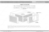 PreCooler IOM 2003 - mfmca. IOM 2003.pdf · PDF file PRECOOLER PRE-CONDENSER EVAPORATIVE COOLERS Installation, Operation, and Maintenance Manual 5960 West Washington St. Phoenix,