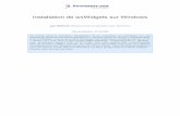 Installation de wxWidgets sur Windowsapais.ftp-developpez.com/tutoriels/c++/wxwidget/... · 2009-06-02 · Installation de wxWidgets sur Windows par 3DArchi (Ressources proposées