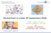 Sicherheit in einer IP-basierten Welt · Öffentliche Sicherheit bei Fraunhofer FOKUS • CIO der FU Berlin • Schwerpunkte im Bereich Mobilkommunikation, Öffentliche Sicherheit,