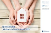 Studie Wohnen in Deutschland 2019...In den teuersten Stadtteilen dieser drei Metropolen sind Immobilien mit einer Wohnfläche zwischen 29 m² (Hamburg) und 50 m² (Berlin) erschwinglich.