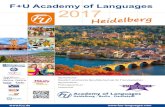 F+U Academy of Languages Deutsch B2, B2 Beruf, B1/B2 Pflege, TestDaF 3, DSH 1 Franأ§ais B2, Italiano