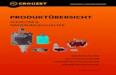 Produktübersicht schalter & näherungsschalter · PDF file 2018-05-03 · ˜ switches.crouzet.com | 5 ˜ produktÜbersicht switches & position sensors switches.crouzet.com produktÜbersicht