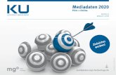 KUGM Mediadaten 2020 v2-2020-04-01...2020/04/01  · · Crossmediale Abrundung durch Onlinewerbung (KU Website, KU Newsletter) und die KU Veranstaltungen (KU Awards, KU Managementkongress,