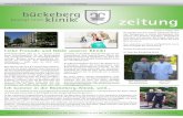 zeitung - Bückeberg-Klinik Bad Eilsen · Ausgabe 2. Halbjahr 2018 Bückeberg-Klinik • Wiesenstraße 1 • 31707 Bad Eilsen • Telefon 05722 881-0 • Telefax 05722 881-159 •