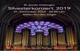 St. Jacobi Gأ¶ttingen Silvesterkonzert 2019 vom musikalischen Paris isoliert hatte, blieben seine beiden
