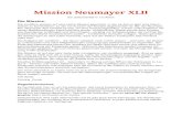 Mission Neumayer XLII - Justifiers-RPG · Stichworten gegeben, die zum Schluss gesammelt werden und über die Menge der Beloh-nung in MP entscheiden. Die Mission ist auf drei sehr