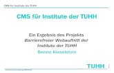CMS für Institute der TUHH2009/02/26  · 9 CMS für Institute der TUHH Informationsveranstaltung 2009-02-26 Einleitung: »Content Management System« »Content« (»Web Content«)
