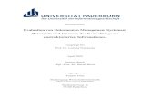 Evaluation von Dokumenten Management Systemengcc.uni-paderborn.de/www/wi/wi2/wi2_lit.nsf/0... · Dokumenten Management System bei der Verwaltung von unstrukturierten Informationen