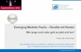 Emerging Markets Pearls Rendite mit Renteninstitutionalclients.kathrein.at/mmedia/...SA5 47.1 CL6 46.4 Globale Konjunktur - Stimmungsbarometer Quelle: 1 PMI (Markit) 2 3 MNI Chicago