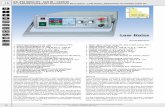 EA-PSI 9000 DT 320 W - 1500 W · EA-PSI 9000 DT bieten dem Anwender neben einer benutzer - freundlichen, interaktiven Menüführung viele Funktionen und Features serienmäßig, die