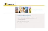 Lean bei Kennametal - CETPM | your campus of excellence · PDF file 2010-07-14 · 1. Strategic Planning Consistent development of a long-term business strategy ... Lean ist ein integraler