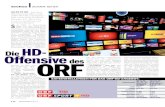 ORFdigikabel.at/fernsehliste_dev/media/141029_TV-Media.pdf · ORF eins, seit 2009 auch ORF 2 in HD-Qualität zu empfangen. Nun hat der ORF nachgerüstet und den zwei Spar-tenkanälen