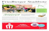 Friedberger Stadtbote ... 12. Juni 2019 34. Jahrgang Nummer 414 Friedberger Stadtbote 34. Jg. / Nr.