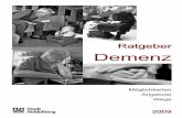 Ratgeber Demenz 2010 - seniorenzentren-hd.de · 64 LiebeLeserinnen,liebe Leser, ichfreue mich, Ihnen die vierte Auflage des Ratgebers Demenz präsentie ren zu können.