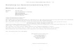 Einladung zur Generalversammlung 201 4 · Das Protokoll der 22. ordentlichen Generalversammlung vom 04.07.2012 ist im Jahresheft 12/13 auf den Seiten 3-7 abgedruckt und wird an dieser