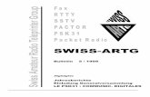 SWISS-ARTG Bulletin 1999 05...Bulletin 1999 / 5 SWISS-ARTG SWISS-ARTG 5 / 1999 5 Inhalt Editorial 1999 / 5 3 Aus dem Vorstand 5 29. Generalversammlung der SWISS-ARTG 7 Reisebericht