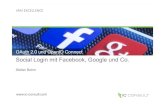 Social Login mit Facebook, Google und Co.2015.java-forum- · PDF file

Social Login mit Facebook, Google und Co. Stefan Bohm   IAMEXCELLENCE$ OAuth 2.0 und OpenID Connect