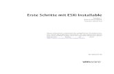Erste Schritte mit ESXi Installable - VMware...Erste Schritte mit ESXi Installable Update 1 ESXi 4.0 Installable vCenter Server 4.0 Dieses Dokument unterstützt die aufgeführten Produktversio-nen