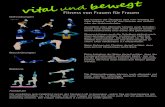 Dehnübungen - vital und bewegt · 2020-03-30 · Dehnübungen Bauchübungen Balance Ausdauer Die meisten der Übungen sind vom Training im Club bekannt, wie z.B. das Dehnen der Waden