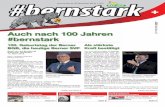 #bernstark · 2018-10-05 · Die SVP Kanton Bern wurde als stärkste Kraft bestätigt und Christoph Neuhaus und Pierre Alain Schnegg wie-dergewählt. Nun gilt es, sich mit noch mehr