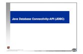 Java Database Connectivity-API (JDBC)ssw.jku.at/Teaching/Lectures/PSW2/2007/Downloads/51-JDBC.pdf · Pratikum SWE 2 © M. Löberbauer, T. Kotzmann, H. Prähofer 1 JOHANNES KEPLER