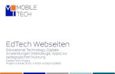 EdTech Webseiten · 2018-05-18 · Diese Präsentation zeigteine Sammlung von EdTech-Webseiten (Anwendungen für eine pädagogische Nutzung). Sie ist in Kategorien unterteilt und