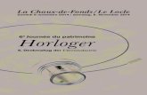 La Chaux-de-Fonds / Le Locleurbanisme-horloger.ch/wp-content/uploads/2018/01/Programme-JP… · La Chaux-de-Fonds / Le Locle Samedi 8 novembre 2014 / Samstag, 8. November 2014 6e