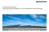 Checkliste Solaranlagen-Crowdinvesting | crowdfunding 2019-04-20آ  أœber die Checkliste Diese Checkliste