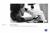 roktiforatio ZEISS Axiolab 5 Versio 1 Das smarte Mikroskop für … · Das Mikroskop ist mit einer energiesparenden LED-Beleuchtung ausgestattet, die eine Fluoreszenzdokumentation