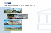 IHK Wiesbaden – Das Jahr 2015 · JAHRESBERICHT 2015 III Die IHK Wiesbaden – Eine starke Unternehmerorganisation Die IHK Wiesbaden wurde 1865 gegründet und vertritt heute in Selbstverwaltung
