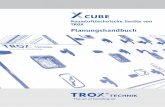 Raumlufttechnische Geräte von TROX€¦ · RLT-Richtlinie 01 zur Verfügung. Einfache Montage und Wartung Die passgenaue Modulbauweise und der geringe Verdrah-tungsaufwand durch