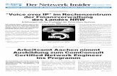 Der Netzwerk Insider · Der Netzwerk Insider September 2002 Seit Anfang letzten Jahres wird im Re-chenzentrum der Finanzverwaltung des Landes Nordrhein Westfalen (RZF) das Thema "Voice