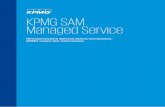 KPMG SAM Managed Service · Der in der Praxis bewährte Prozess bündelt Maßnahmen, die es ermöglichen, den Softwarebestand eines Unternehmens effek-tiv zu verwalten, zu kontrollieren