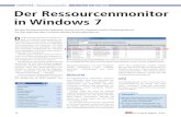 036 Windows 7 Ressourcenmonitor - komdat.at...physikalisch verbauten Arbeitsspeicher belegt. cher bezeichnet den Arbeitsspeicher, der über die verbauten RAM-Module verfügbar ist.