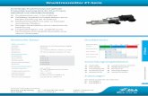Drucktransmitter ZT-Serie - ZILA · 2019-05-21 · Drucktransmitter ZT-Serie Vertrieb und Beratung: Tel.: +49 (0)3681-8673020 E-Mail: info@zila.de ZILA GmbH Neuer Friedberg 5 98527