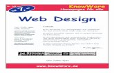 DM Web Design - hs-fulda.deklingebiel/pub-www/webdesign.pdf · Teil 1 - Webdesign für Anfänger ' Olav Junker Kjær & KnowWare Verlag - Web Design - 16-05-01 - 16:08 5 speicher (RAM)